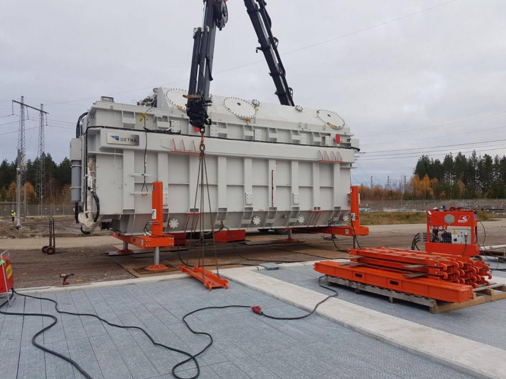 Jacking and skidding - Silvasti