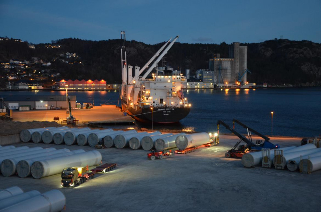 Wind power logistics - Silvasti